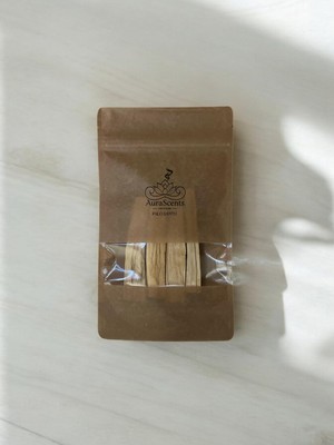 Aesco Palo Santo Tütsüsü- Sertifikalı, Yüksek Reçineli, Doğal Kokulu Ağaç Çubukları - Ruhsal Arınma, Meditasyon ve Enerji Temizliği (10-12 Gr) (Standart, Gram, 10)