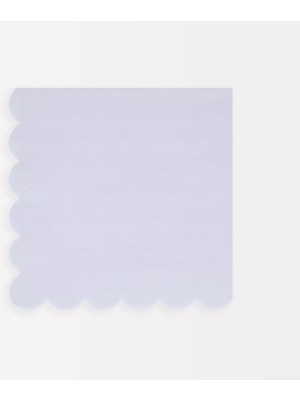 Aesco - Periwinkle Large Napkins - Menekşe Rengi Peçeteler (L) (X16)