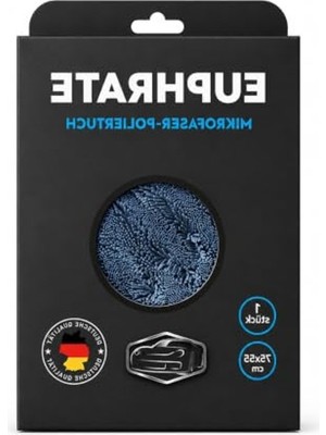 Aesco 750 Gsm Mavi Mikrofasere Bez, 75X55 cm Boyut, Poliertuch