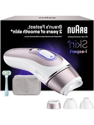 Aesco Braun Ipl Skin I·expert, Evde Lazerle Tüy Alma, App Ile, Çanta, 3 Başlık, PL7321