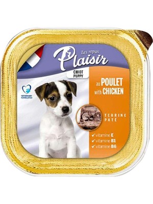 Aesco Plaisir Tahılsız Puppy Tavuklu Ezme Yavru Köpek Konservesi 150GR