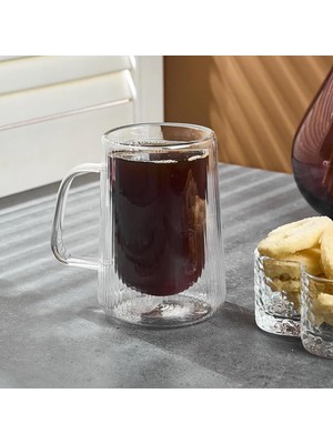 Aesco Perotti Lineo Long Çift Cidarlı Kupa 280 ml
