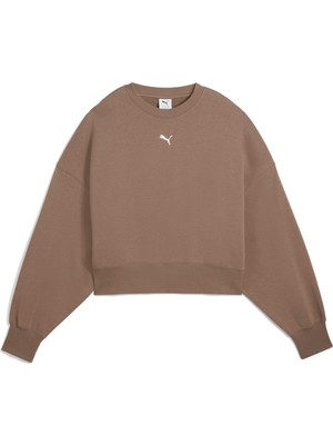 Aesco Wardrobe Essentıals Kadın Geniş Kesim Sweatshırt