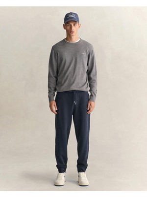 Aesco Gant Erkek Lacivert Regular Fit Eşofman Altı