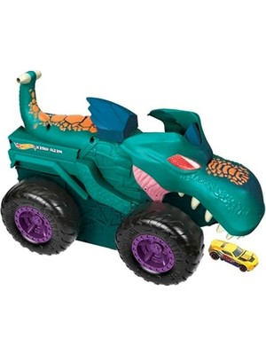 Aesco Mega Wrex Temalı Araba Yiyen Monster Trucks Oyuncak Seti