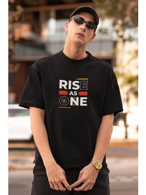 Fantastik Store Erkek Özel Baskılı Modern Fit %100 Pamuk Bisiklet Yaka T-Shirt