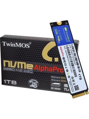 1 Tb M.2 Pcıe Nvme 3600/3250 NVME1TB2280AP
