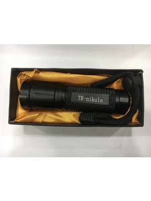 Beyaz LED Işıklı Mini Fener D35 ( Lisinya )