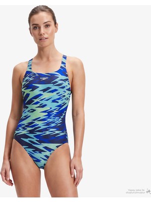 Speedo  Hyperboom Kadın Lacivert Mayo.-