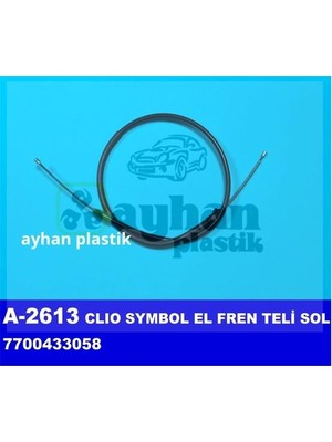Ayhan Dpmix-Hb El Fren Teli Sol Renault Clio Symbol