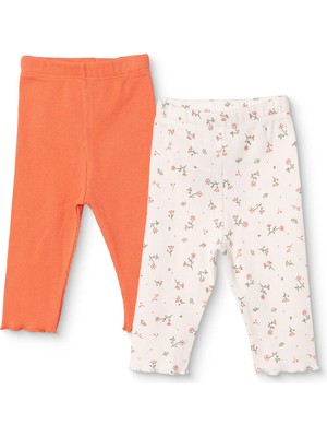 Hellobaby Kız Bebek 2li Alt Çiçek Baskılı Patiksiz