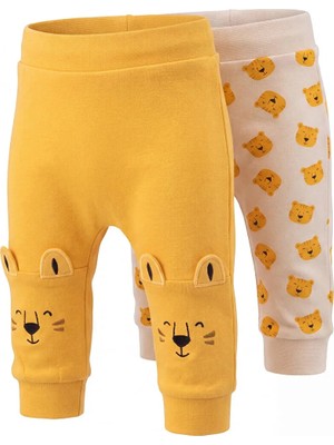 Hellobaby Erkek Bebek 2li Alt Aslan Baskılı Patiksiz