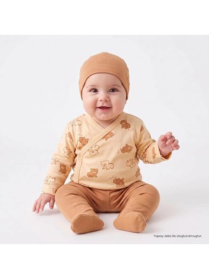 Hellobaby Yenidoğan Zıbın-Şapka-Patikli