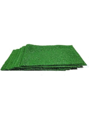 Okmore A4 Boyutunda Yapay Çim, 5 Adet, Maket Çim Tabakası, Dekoratif, Yapay Çim Halı, Teraryum