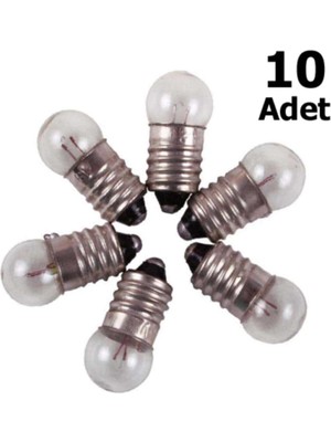 Hobialem Mini Ampül, 10 Adet 2,5 V Deney Setleri Için, Sarı Ampul, Lamba, Elektrik Devresi