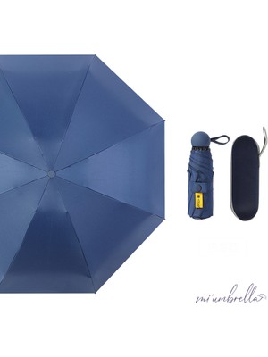 bliss umbrella 8 Telli Kapsül Şemsiye UV Koruma Özellikli Renkli Dayanıklı Malzeme