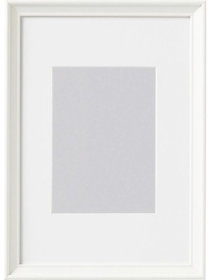 TARNA Knoppang Beyaz 21X30 cm Beyaz Cerceve