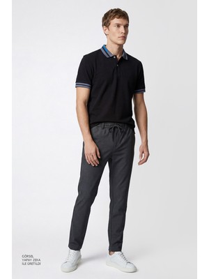 Altınyıldız Classics Jogger Slim Fit Dar Kesim Yan Cepli Beli Bağlamalı Pantolon