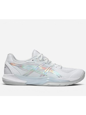 Asics Powerbreak Ff Unisex Beyaz Voleybol Ayakkabısı 1073A090-100