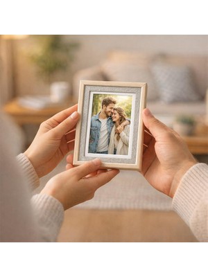 Sanal Bayim Ahşap Country Fotoğraf Çerçeveleri - Mdf