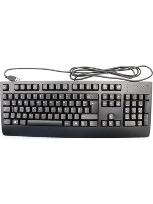Lenovo Preferred Pro II Türkçe F Klavye Kablolu Standart Tuş Formu Ev - Ofis Kullanımı İçin 4X30M86915
