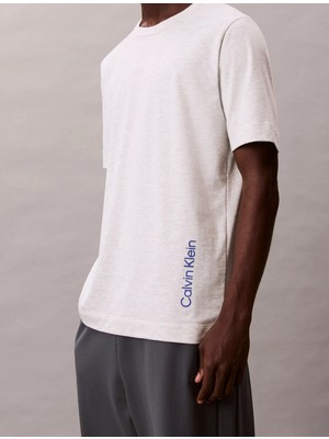 Calvin Klein Erkek Beyaz Calvin Klein Ss Tee Beyaz Erkek Tişört