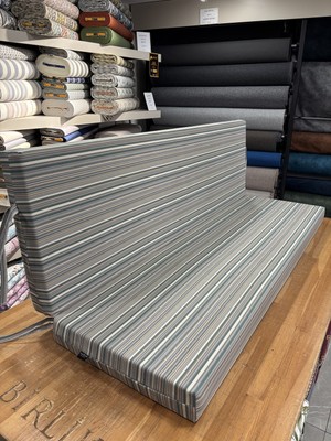 Sowso Premium Salıncak Minderi 50X165X9 cm | Gri Sert Sünger | Dış Mekan Kumaşı I Su Iticilik I Güneşe Karşı Dayanıklı Kumaş I Fermuarlı, Kolay Yıkanabilir