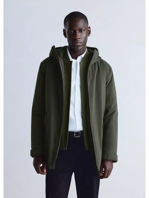Mango Water Repellent Thermore® Kapitone Katlanabilir Parka