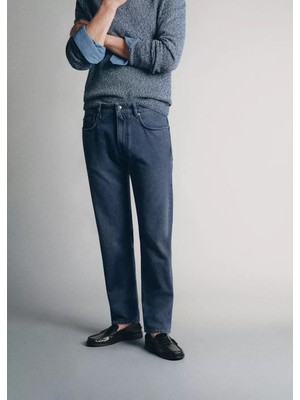 Mango Italya’da Üretilmiş Regular Fit Candiani Kumaşlı Jean