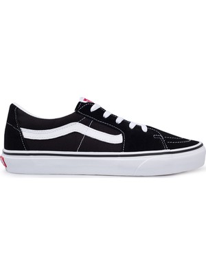 Vans Ua Sk8-Low Ayakkabı Siyah 43 Düz Taban Tekstil Malzeme ile Günlük Kullanıma Uygun VN0A4UUK6BT1