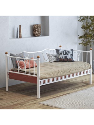 Limni Home & Living Lars Metal 90X200 Divan ve Karyola
