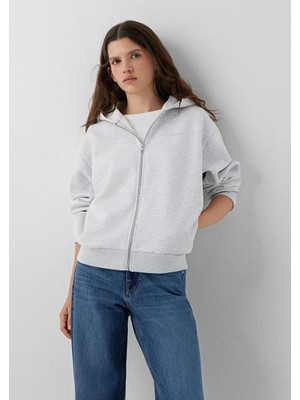 Mavi Kadın Fermuarlı Sweatshirt M1S10554-80196