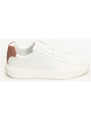 Calvin Klein Chunky Cups Lace Lth Bt Aop Wn Kadın Sneaker Siyah