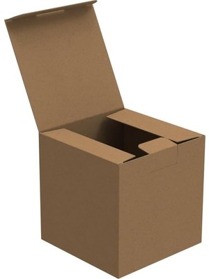 15X15X15-25 Adet Kilitli E Ticaret Karton Kargo Kutusu
