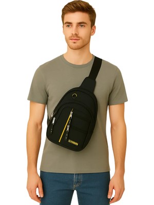 Seventeen Tek Omuz Askılı Polyester Sırt - Göğüs Çantası - Body Bag 3473