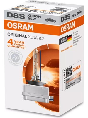 Osram D8S Xenarc Ampul 25W (4 Yıl Garantili) 1 Adet