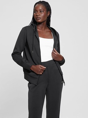 Guess Olympe Kadın Aktif Modal Karışımlı Scuba Sweatshirt
