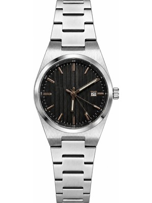 Aybars Erkek Kadın Kol Saati, Çelik Kordon, Beyaz Kadran Quartz Analog Bilek Saati