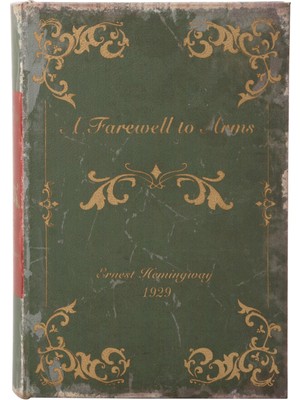 Mudo Home A FAREWELL TO ARMS KİTAP KUTU 19X7X27 CM