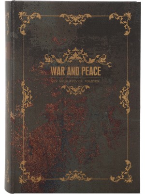 Mudo Home WAR AND PEACE KİTAP KUTU 19X7X27 CM