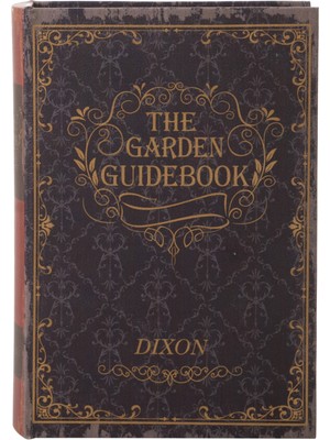 Mudo Home THE GARDEN GUIDEBOOK KİTAP KUTU  19X7X27 CM