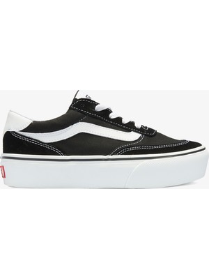 Vans Brooklyn Ls Platform Kadın Siyah Sneaker