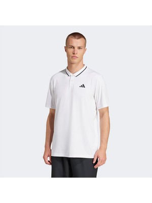 Adidas Club Tennis Climacool Pique Erkek Beyaz Tenis Polo