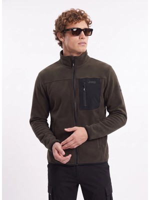 Jeep Kahverengi Erkek Polar Sweatshırt J4WM-SWT4444