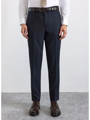 Süvari Lacivert Erkek Slim Fit Takım Elbise TK1006900397