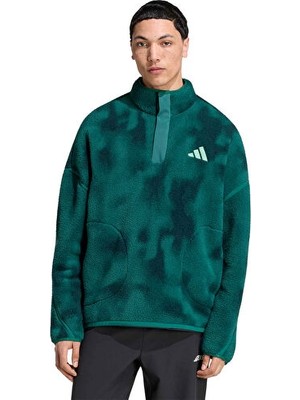 Adidas Terrex mt Ess Hp Aop Erkek Outdoor Polar Sweatshirts KS2316 Yeşil