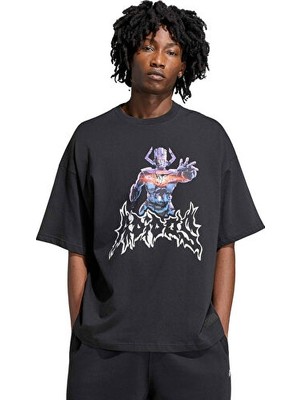 Adidas Marvel Galactus Tee Erkek Günlük Tişört IA4376 Siyah