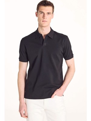 Ted Baker Siyah Erkek Polo T-Shirt TBMRTS1007