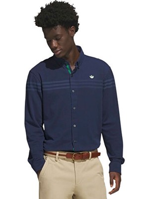 Adidas S Ls Button Up Erkek Günlük Gömlek KR5430 Lacivert