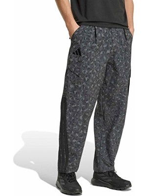 Adidas Terrex Cargo Pants Aop Erkek Outdoor Eşofman Altı KF3599 Gri